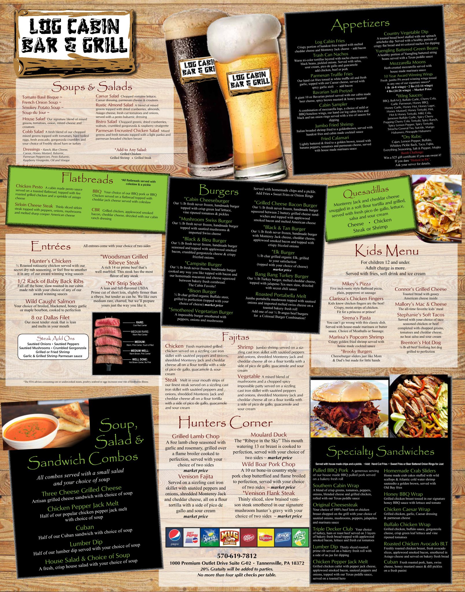 July 2025 Updated Menu